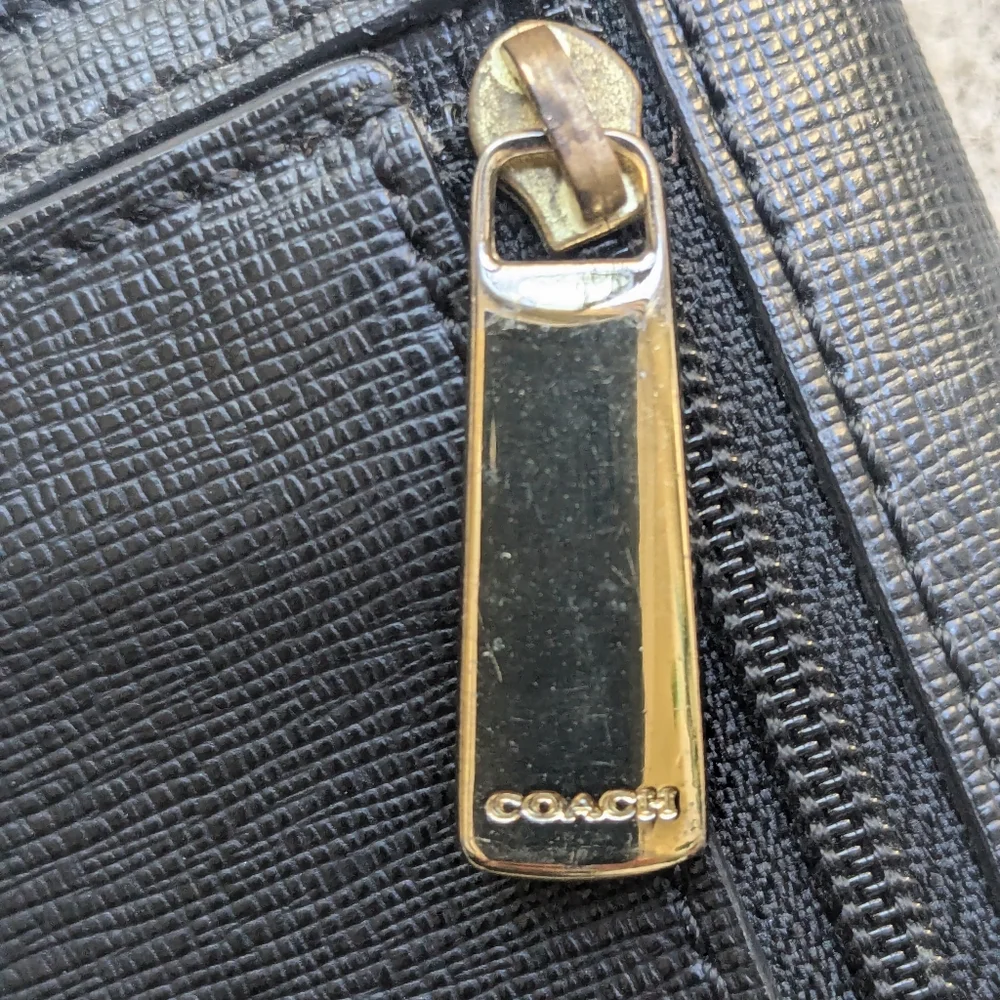 Coach Black Leather Wallet